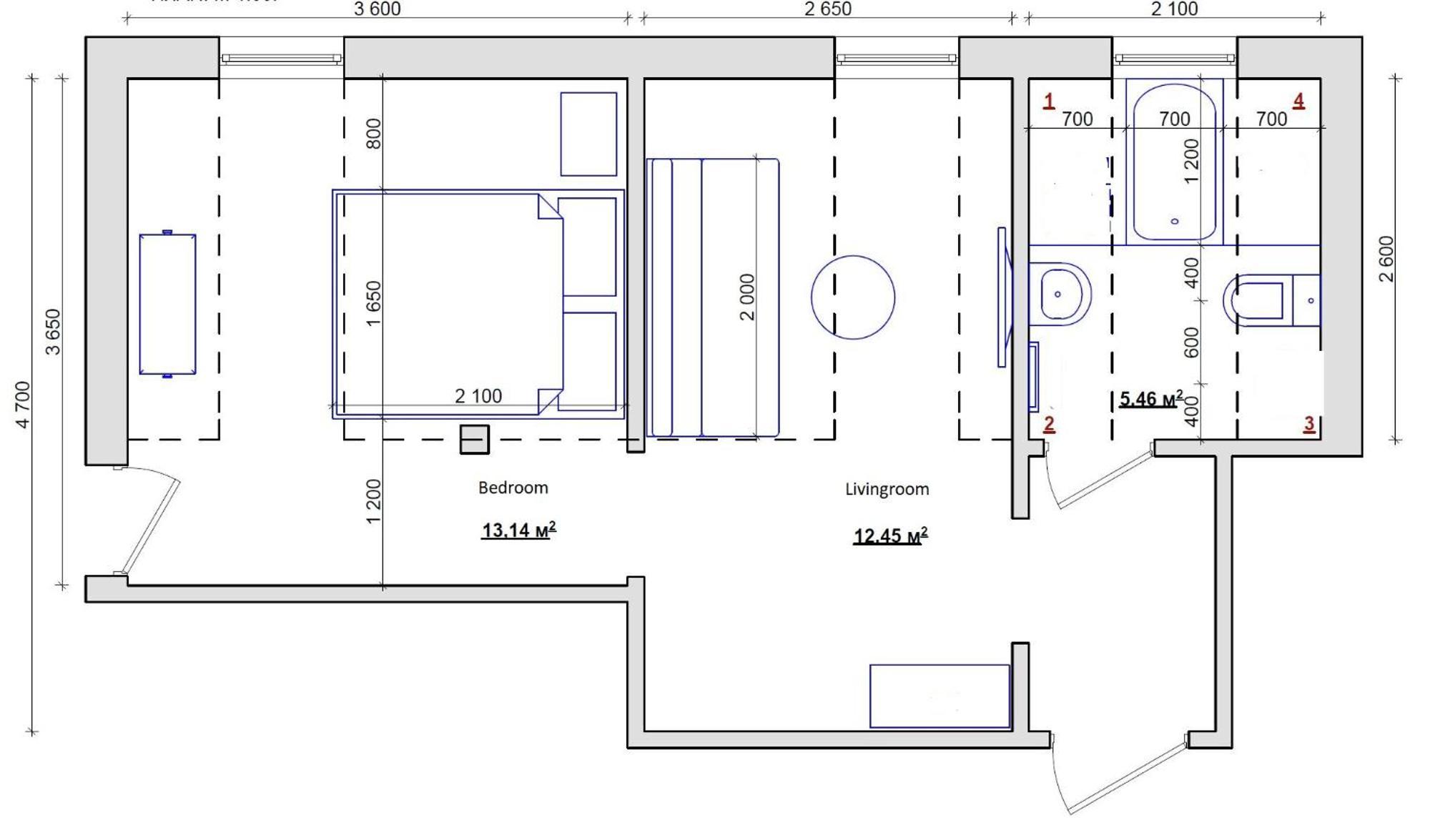 Kamus Apartamento Baden-Baden Quarto foto